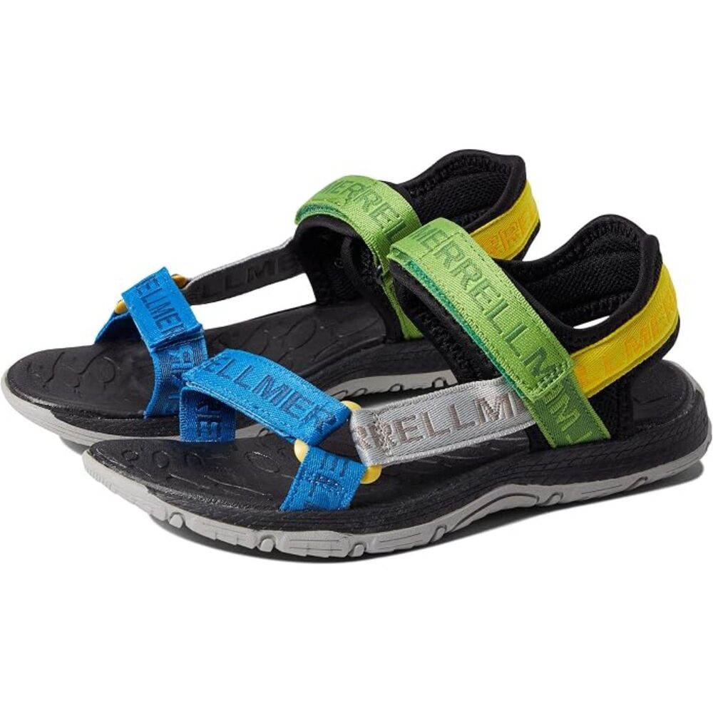 NEW Merrell Kids Unisex Child Kahuna Web Multi Color Open Toe Sport Sandal